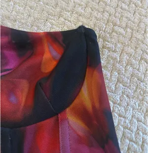 White Fox Boutique Pink Flame Print Bustier Top thumbnail 3