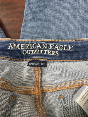 American Eagle Super Stretch Denim Jeggings Size 4 Short thumbnail 4