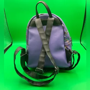 A Very Cool Loungefly Nightmare Before Christmas Purple Backpack thumbnail 4