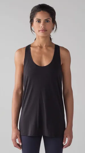 LULU🍋 Love Tank Top - Black thumbnail 1
