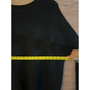 Uniqlo knit sweater sz XL navy blue crew neck minimalist oversized thumbnail 7