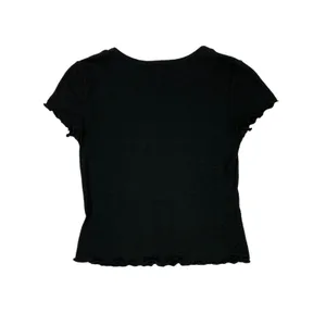 Altard State Black Crop Top Medium Short Sleeve Y2K Edgy Streetwear Night Out thumbnail 5