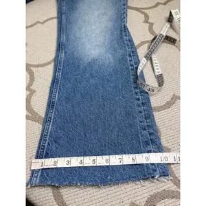 We The Free Tinsley Baggy High Rise Wide Leg Jeans Size 26 Raw Hem, OB1588873 thumbnail 6