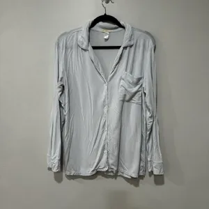 Eberjey soft pajama shirt  Size small  thumbnail 2