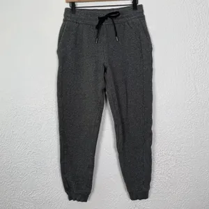 Lululemon Scuba Jogger Heathered Speckled Black Athleisure Size 8 thumbnail 2
