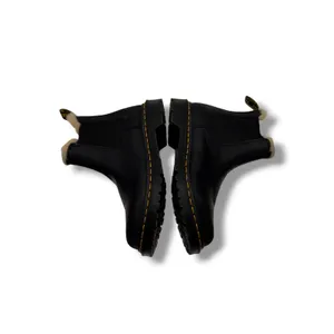 Dr. Martens 2976 Leonore‎ Chelsea Boots Womens 7 Black Faux Fur Lined Leather thumbnail 4