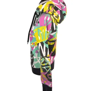 TNA Graphic Graffiti Zip Up Hoodie Sweatshirt Size Small thumbnail 10