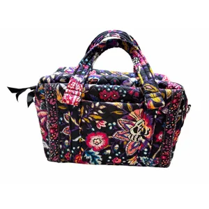 Vera Bradley Maplewood Forest Print Satchel Handbag thumbnail 2