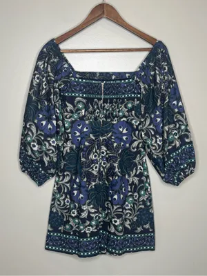 Cara Cara Montauk Puff Sleeve Mini Dress thumbnail 8