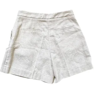 Zara Women's High Waist Pleated Paper Bag Style Shorts XS thumbnail 5