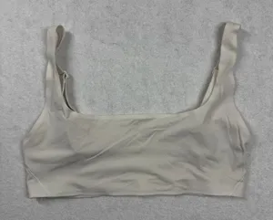 Lululemon Wundermost Ultra-Soft Nulu Scoop-Neck Bralette Bone Size 4? thumbnail 1