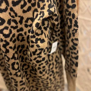 Old Navy NWT Animal Print Long Sleeve Sweater Dress thumbnail 4