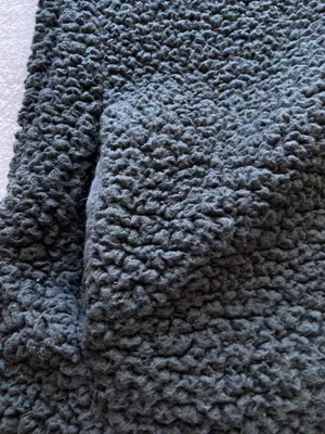 Aerie Charcoal Gray Fuzzy Sherpa Half-Zip Pullover Sweater - Size L Cozy thumbnail 11