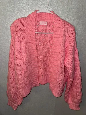 Pink Lily Cardigan thumbnail 1