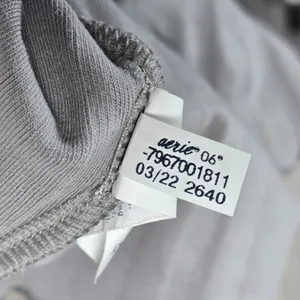 OFFLINE by Aerie OG Original Ribbed Crop Tank Top Grey‎ Large 7967001811 thumbnail 6