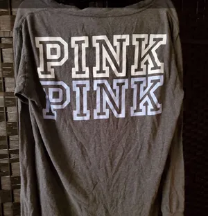 Victoria Secret Pink V Neck T - Shirt thumbnail 5