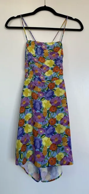 Zara Floral Romper thumbnail 1