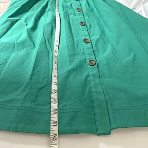 Anthro l Maeve Square-Neck Buttondown Dress thumbnail 15