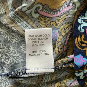 Altar'd State Size L Navy Blue Print‎ Lace Detail thumbnail 12