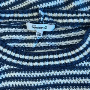 Madewell Seagrove Pullover Sweater in Dark Baltic Stripe thumbnail 9