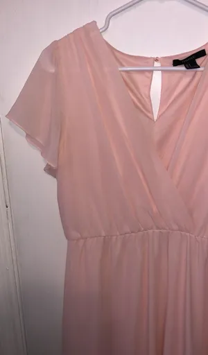 Forever 21 Pink Dress Size L thumbnail 3