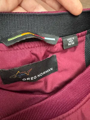 Greg Norman Virginia Tech Mens Pullover Windbreaker Size Medium thumbnail 6