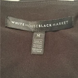 White House Black Market Long Sleeve Geometric Dress - size M thumbnail 2