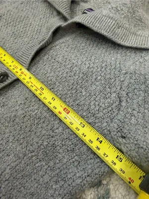 Patagonia Merino Sweater Coat XS Gray 100% Merino Wool Style 50460 thumbnail 5