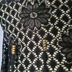 Soieblu Black Lace Whimsigoth Gothic Side Zip Y2K Coquette Grunge‎ Small thumbnail 6