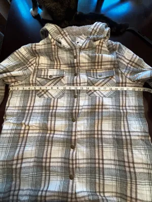 COZY FALL ESSENTIAL - Plaid Sherpa-Lined Brand New With Tags! thumbnail 7
