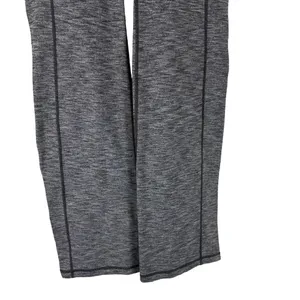 Athleta‎ Straight Up Yoga Pants Heather Gray Space Dye Athleisure Size Medium thumbnail 3