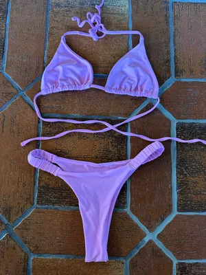 Shein Bikini Set Pink thumbnail 2