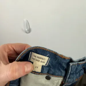 Madewell Perfect Vintage Jeans Haight Medium Wash High Rise Rigid Denim Women 26 thumbnail 7