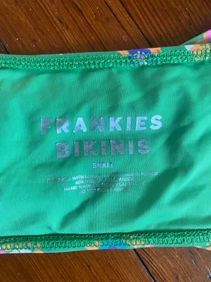 Frankies Bikinis bandeau Top thumbnail 3