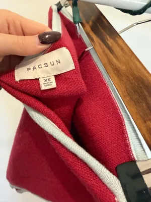 pacsun red tube top  thumbnail 3