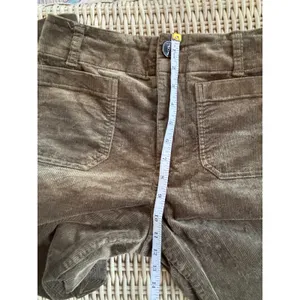 Maeve Anthropologie The Colette Corduroy Wide Leg Crop Pants Size 25 boho‎ thumbnail 8