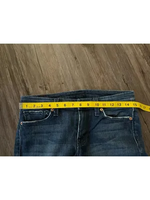 Y2K 7 For All Mankind Dojo Bootcut Jeans Dark Wash Sz 30 thumbnail 5