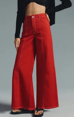 Anthropologie High-Waisted Jeans thumbnail 1