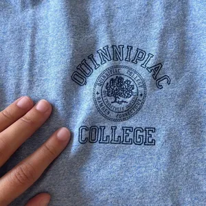 Collegiate Pacific Blue True Vintage Ringer Tee Quinnipiac University thumbnail 6