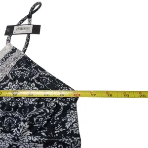 Studio Badgley Mishka Pajama 2 Piece Set Set Shorts Cami Black White Size MEDIUM NEW NWT thumbnail 11