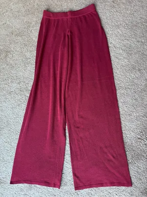 Zara knit pants in small New thumbnail 3