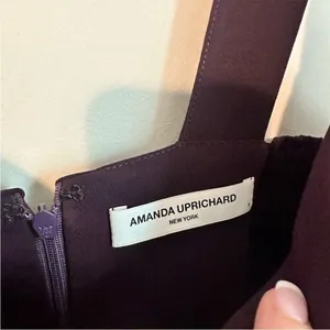 Amanda uprichard‎ primrose dress Elegant Purple Sleeveless Dress thumbnail 5