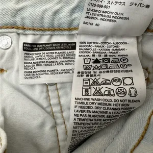 Levis‎ Button Fly Denim Cutoff Shorts 26 thumbnail 8