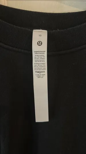Lululemon Cropped Sweatshirt Crew thumbnail 3