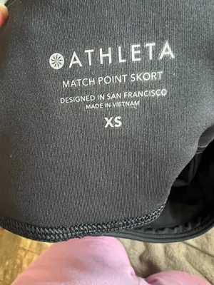 Athleta Match Point Skort Black thumbnail 4