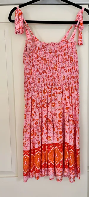 Amazon Pink and Orange Mini Dress thumbnail 1