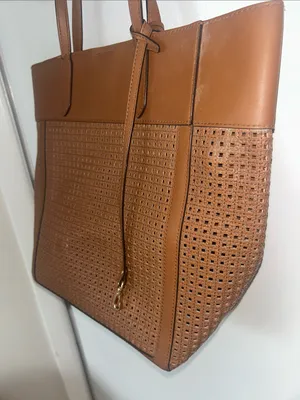 Michael Kors Sinclair Large Perforated Leather Tote Bag thumbnail 3