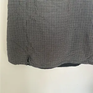 American Eagle Micro Check Mini Skirt Size XS Black White thumbnail 4