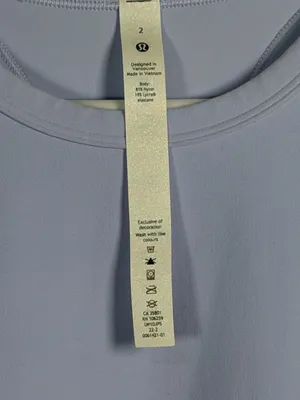 Lululemon Align Hip Length Racerback Tank Nulu Size 2 thumbnail 2