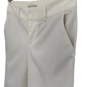 Alice + Olivia Stacy Slim‎ Trouser Pants Ivory Stretch Minimalist Office 6 thumbnail 4